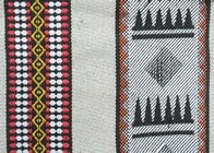 China Arabic Style Seating Geometric Pattern Fabric Sadu 100% Polyester distributor