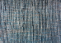 China Sofa Yarn Dyed Plain Woven Fabric Gray Linen Polyester Backing distributor