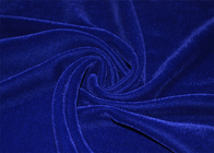 Best Royalblue Polyester Micro Velvet Fabric Hgih Density Anti-Static