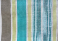 China High Density Striped Curtain Fabric Viscose Jacquard Sofa Cover distributor