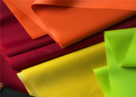 China Yellow Polyester Pvc Coated Fabric For Bags / Polyurethane Polyester Fabric distributor
