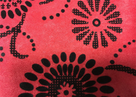 China Home Textile Cushion Flocked Fabric Anti-Static 145cm Width distributor