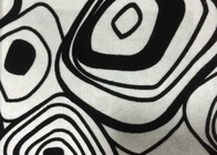 China White Polyester Flocked Sofa Upholstery Fabric Flocking Fabric distributor