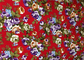 Floral Patterned Canvas Fabric Polyester / Floral Print Fabrics supplier