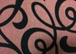 Upholstery Flocked Home Textile Fabric Flocked Taffeta Fabric supplier