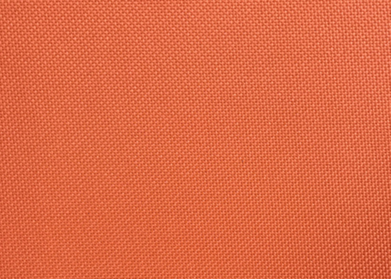 China Orange Dyed PVC Coated Polyester Fabric Waterproof For Suitcaseson sales