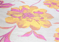 China Soft Jacquard Silk Organza Fabric Purple Organza High Stretch distributor