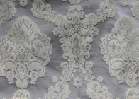China Cream Yarn Dyed Jacquard Woven Fabric for Dresses , Jacquard Bed Linen distributor