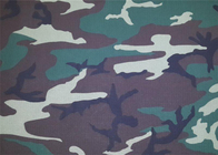 Camouflage Polyester Print Fabric / Modern Print Fabric Soft for sale