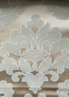 China Woven Jacquard Sofa Cover Fabric Washable Upholstery Flower Design distributor