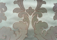 China Italian Jacquard Floral Fabric , White Paisley Jacquard Fabric distributor
