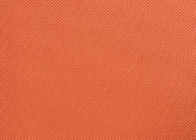China Orange Dyed PVC Coated Polyester Fabric Waterproof For Suitcases distributor
