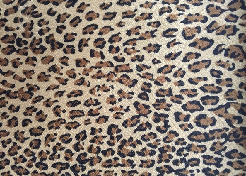 Luxury Curtain Velvet Leopard Velvet Fabric Printing Weave Home Decor