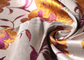 Soft Jacquard Silk Organza Fabric Purple Organza High Stretch supplier