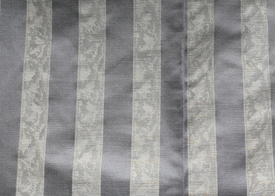 Cream Yarn Dyed Jacquard Woven Fabric for Dresses , Jacquard Bed Linen supplier