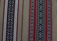 cheap  Geometry Pattern Sadu Fabric / Arabic Style Floor Seating Breathability