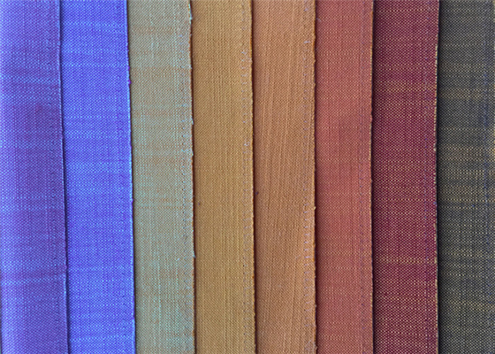 Soft Viscose Plain Woven Fabric Linen Washable Upholstery Fabric supplier
