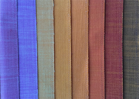 Soft Viscose Plain Woven Fabric Linen Washable Upholstery Fabric supplier