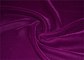 cheap Purple 100% Polyester Micro Velvet Fabric Blackout Plain Woven
