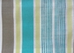 High Density Striped Curtain Fabric Viscose Jacquard Sofa Cover supplier