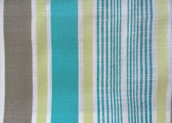 High Density Striped Curtain Fabric Viscose Jacquard Sofa Cover supplier