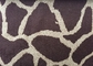 Knitted Polyester Velvet Fabric Animal Pattern Printed OEM Accepted supplier