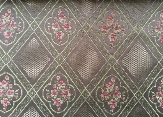 Paisley Jacquard Woven Fabric / Yarn Dyed Fabric For Home Textile supplier