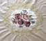 100% Polyester Embroidered Curtain Fabric Velvet Basic Flower Design supplier