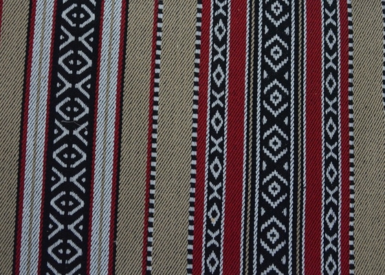 China Geometry Pattern Sadu Fabric / Arabic Style Floor Seating Breathabilityon sales