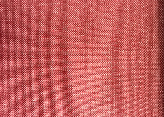 China Red Blackout Curtain Lining Fabric Plain Anti-Static For Homeon sales