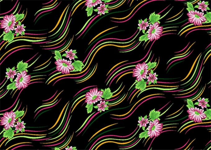 Decorator Printed Micro Velvet Fabric Soft 125gsm - 130gsm Weight