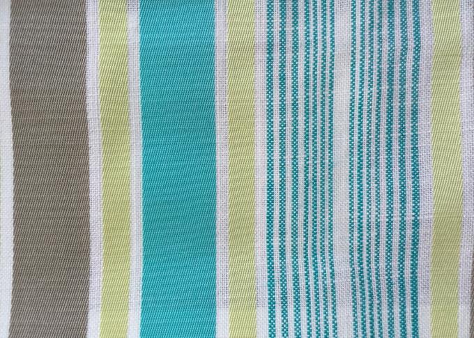 High Density Striped Curtain Fabric Viscose Jacquard Sofa Cover