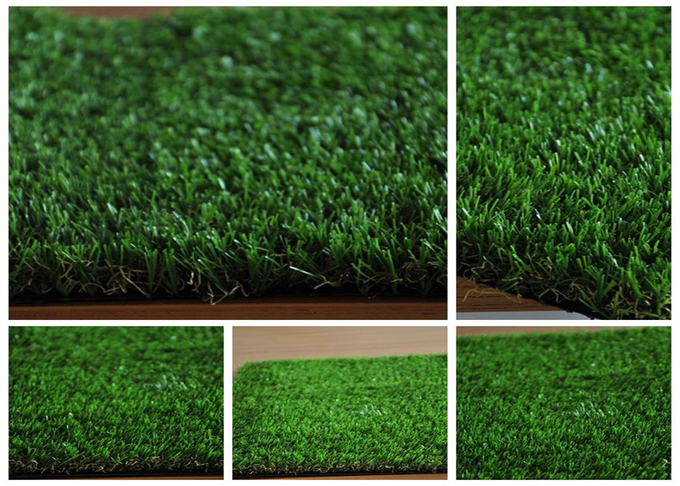 Artificial Outdoor Turf Grass / Synthetic Fake Lawns Grass For Home